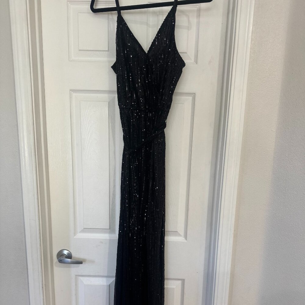 Black Sequin Jumper
